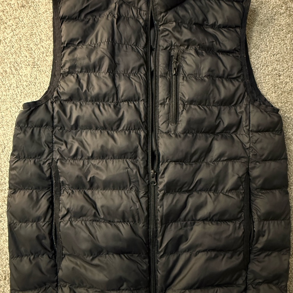 Men's Classic Black Quilted Vest